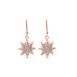 Star Earrings  -  Super Star in 18-karat Solid Gold