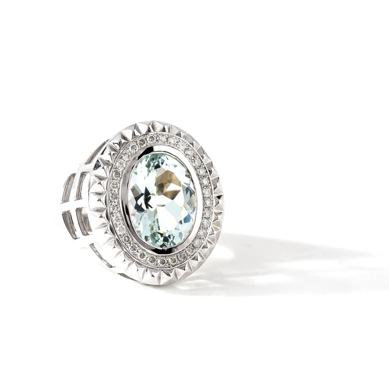 AQUAMARINE RING - Chris Aire Fine Jewelry & Timepieces