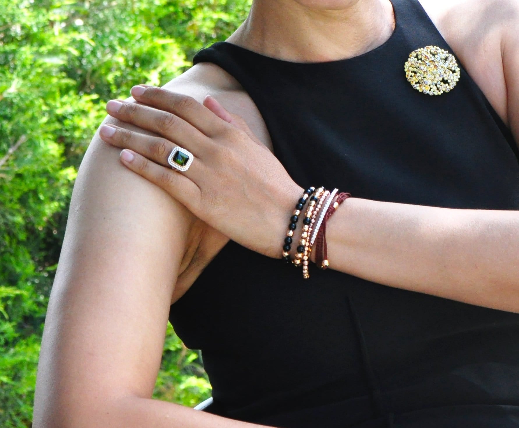 GOLD AND BEAD BRACELET - Chris Aire Fine Jewelry & Timepieces