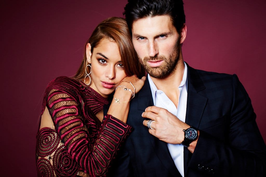 GOLD INFINITY DIAMOND EARRINGS - Chris Aire Fine Jewelry & Timepieces