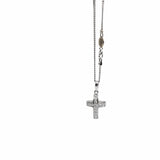 WHITE GOLD DIAMOND CROSS - Chris Aire Fine Jewelry & Timepieces
