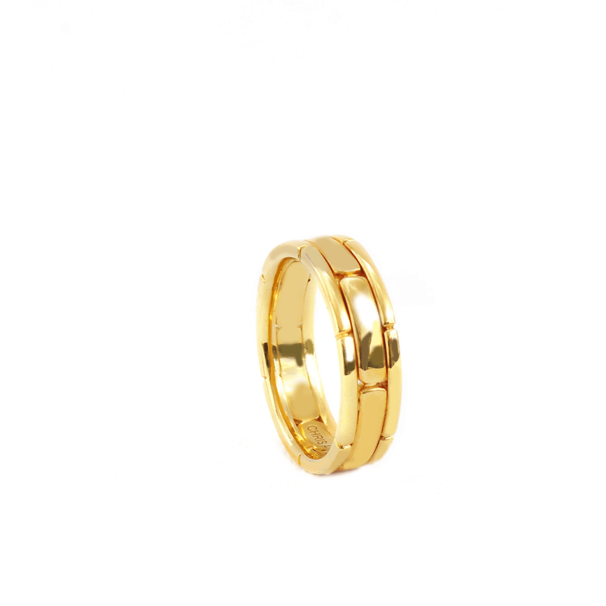 Gold Wedding Band A Good Thing Solid 18 Karat Amber Hue Gold Weddi