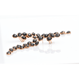 Gracious Flow - Black Diamond Earrings