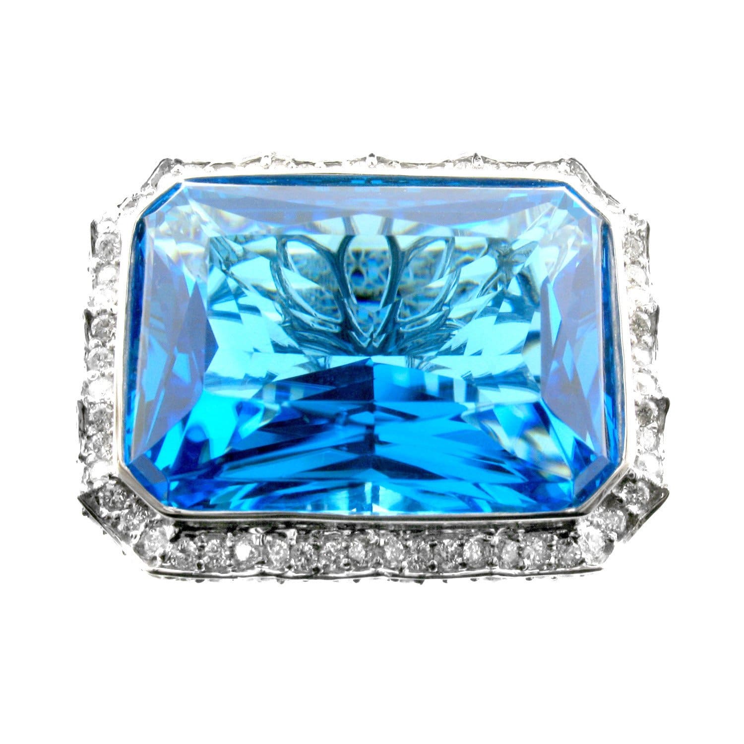 BLUE TOPAZ GEMSTONE RING - THE CZAR - Chris Aire Fine Jewelry & Timepieces