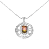 MULTI-COLOR TOURMALINE NECKLACE - "WISDOM" - Chris Aire Fine Jewelry & Timepieces