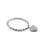 CHARM BRACELET - HEART CHARM BRACELET - Chris Aire Fine Jewelry & Timepieces