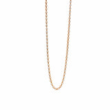 GOLD NECKLACE  - AFRICAN BEAD CHAIN - Chris Aire Fine Jewelry & Timepieces