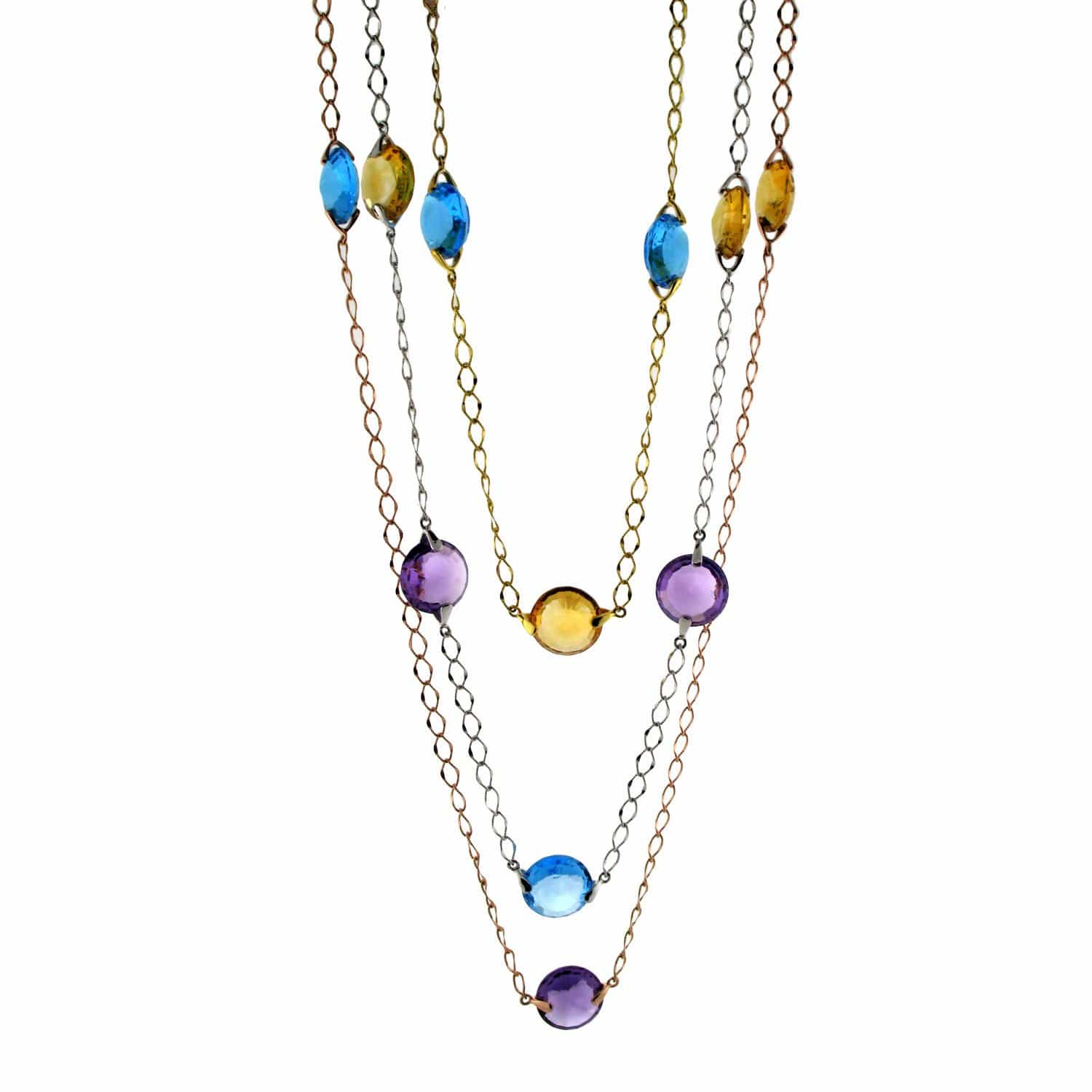 MULTI-COLOR NECKLACE - Chris Aire Fine Jewelry & Timepieces