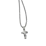 WHITE GOLD DIAMOND CROSS - Chris Aire Fine Jewelry & Timepieces
