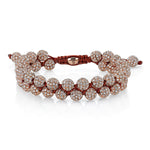 18 KARAT GOLD DIAMOND  FLOODED BEAD BRACELET - Chris Aire Fine Jewelry & Timepieces