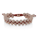 18 KARAT GOLD DIAMOND  FLOODED BEAD BRACELET - Chris Aire Fine Jewelry & Timepieces