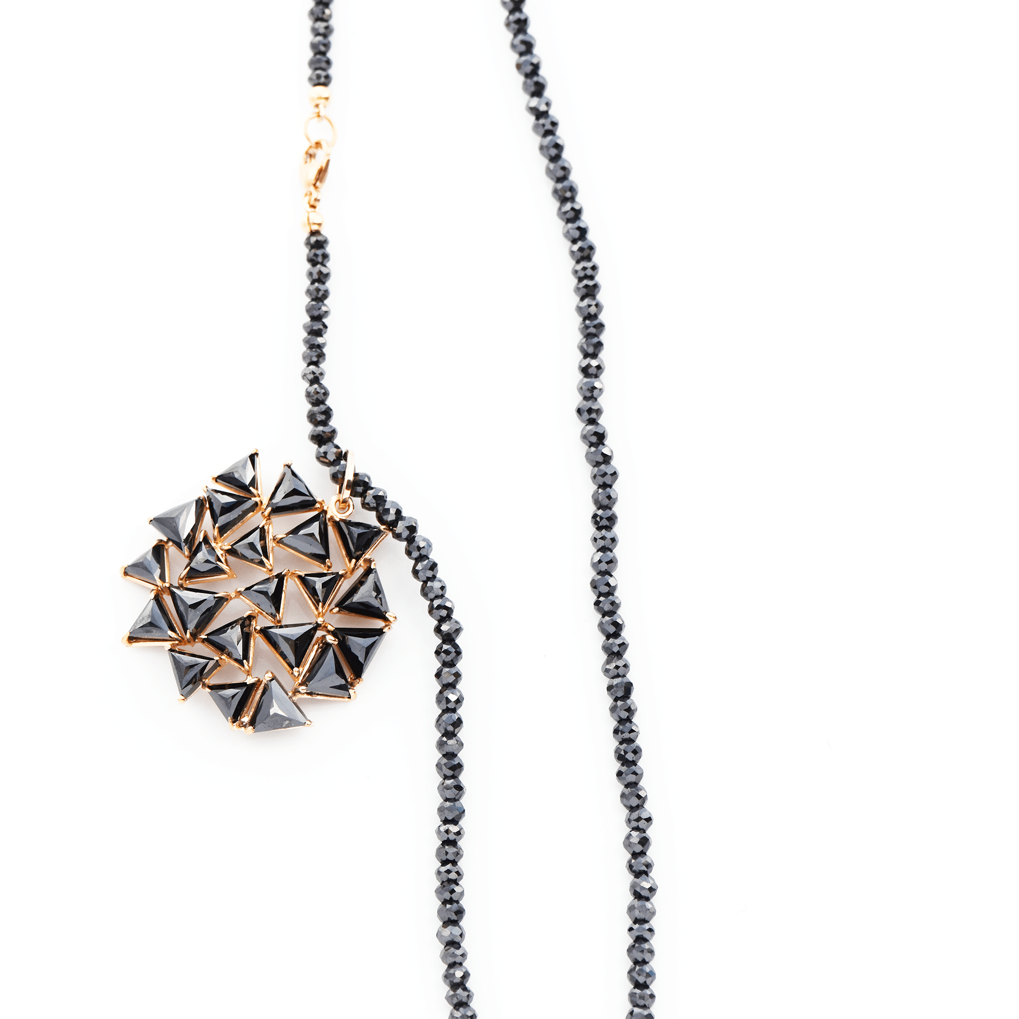 Necklace - Angel Of Blessing Black Diamond Necklace