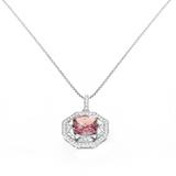 PINK TOURMALINE NECKLACE- FENG SHI - Chris Aire Fine Jewelry & Timepieces