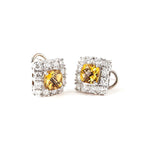 CITRINE GEMSTONES AND DIAMONDS EARRINGS - GRACE TO GLORY - Chris Aire Fine Jewelry & Timepieces
