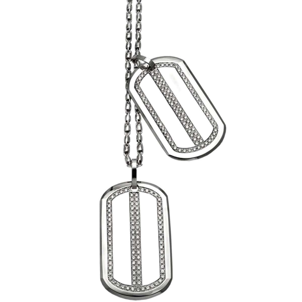 DIAMOND DOG TAGS - Chris Aire Fine Jewelry & Timepieces