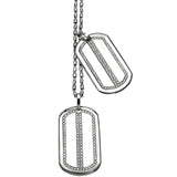 DIAMOND DOG TAGS - Chris Aire Fine Jewelry & Timepieces
