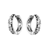 DIAMOND HUGGIES EARRINGS - Chris Aire Fine Jewelry & Timepieces