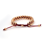 14-Karat Solid Gold Prayer Bead Bracelet - RED GOLD®
