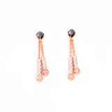 Scroll Diamond Earrings