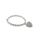 CHARM BRACELET - HEART CHARM BRACELET - Chris Aire Fine Jewelry & Timepieces