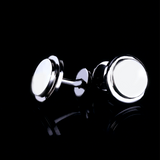 Serene White Gold Cufflinks