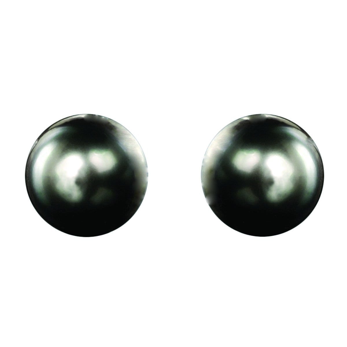 AIRE TAHITIAN PEARL STUD EARRINGS - Chris Aire Fine Jewelry & Timepieces