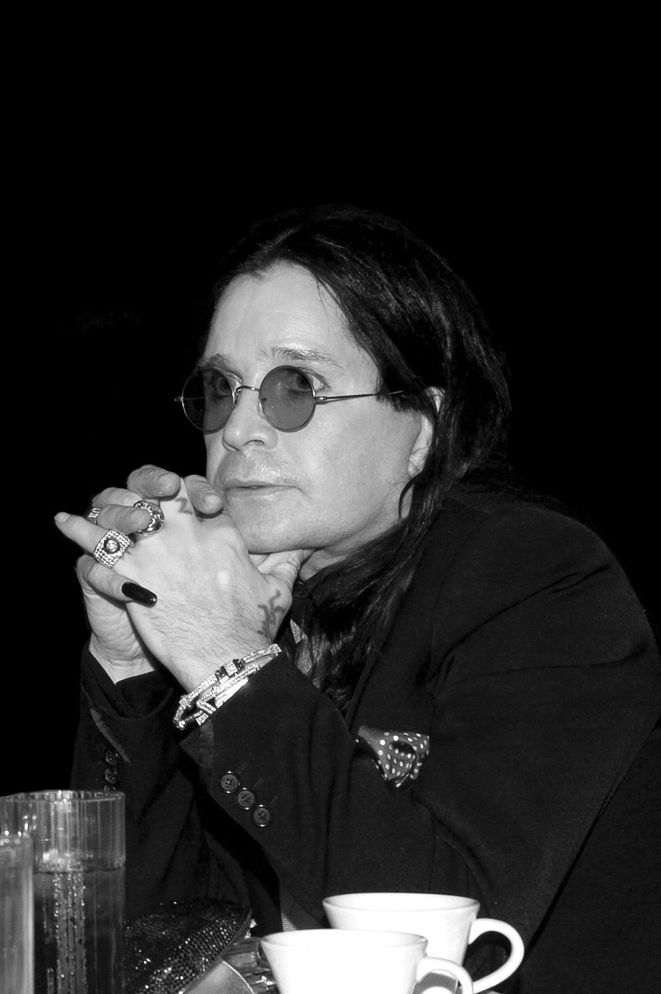 OZZY OSBOURNE IN CHRIS AIRE WATCH AND JEWELRY