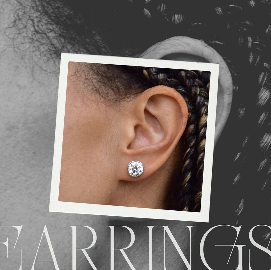 DIAMOND STUD EARRINGS