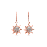 Super Star - 18-karat Solid Gold Star Earrings