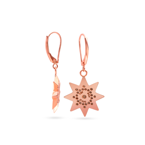 Star Earrings  -  Super Star in 18-karat Solid Gold