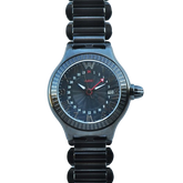 Watch - Aire Parlay Swiss made GMT Automatic Limited Edition Black  Watch For Men and Women