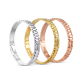 Miracle Bangle Bracelet 18-karat Amber Hue Gold