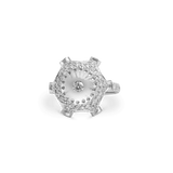 Ring- 950 Platinum With Diamonds For Women