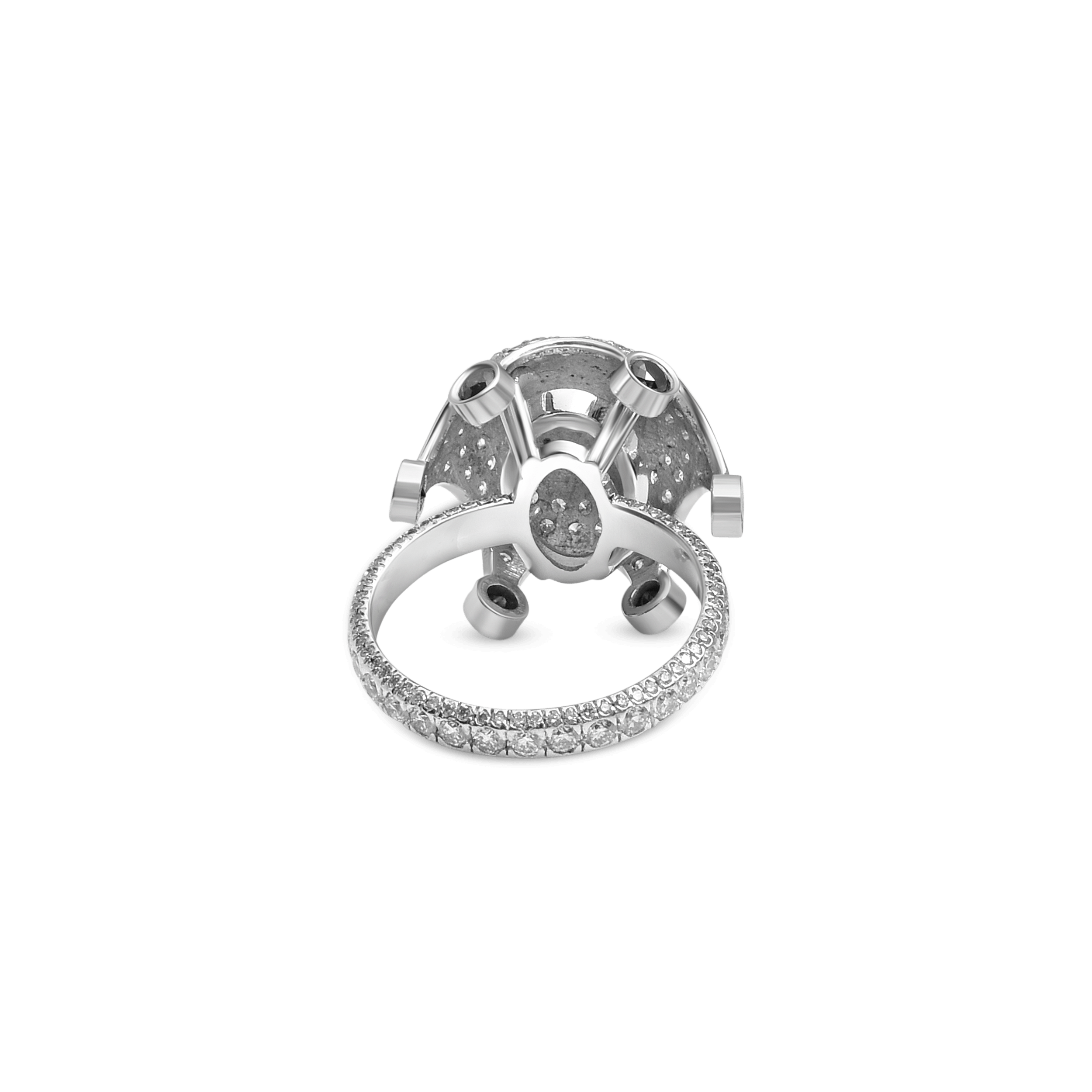 Ring- 950 Platinum With Diamonds For Women