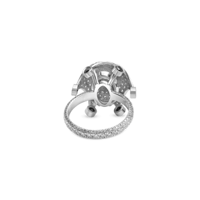 Ring- 950 Platinum With Diamonds For Women