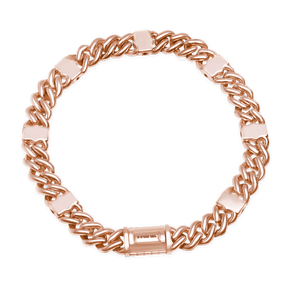 Bracelet-18 Karat Solid Gold For Men And Women