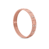 18K Gold Diamond Bangle – Only YoU