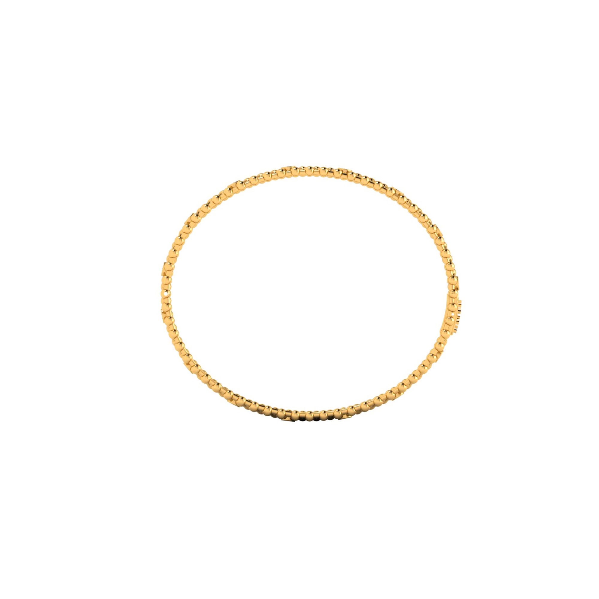 Only You Gold Bangle Bracelet