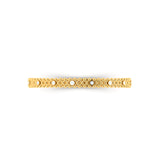 Only You Gold Bangle Bracelet with Diamonds