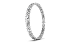 18K Gold Diamond Bangle – Only You