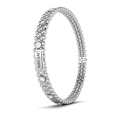 18K Gold Diamond Bangle – Only You