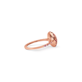 Ring-18-Karat Solid Gold With Burmese Diamonds For Women