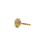 Ring-18-Karat Solid Yellow Gold With Diamonds For Women