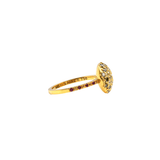 Ring-18-Karat Solid Yellow Gold With Diamonds For Women