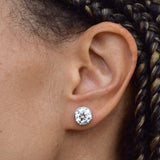 Diamond Stud Earrings - 5.25 Carats