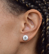 Diamond Stud Earrings - 5.25 Carats