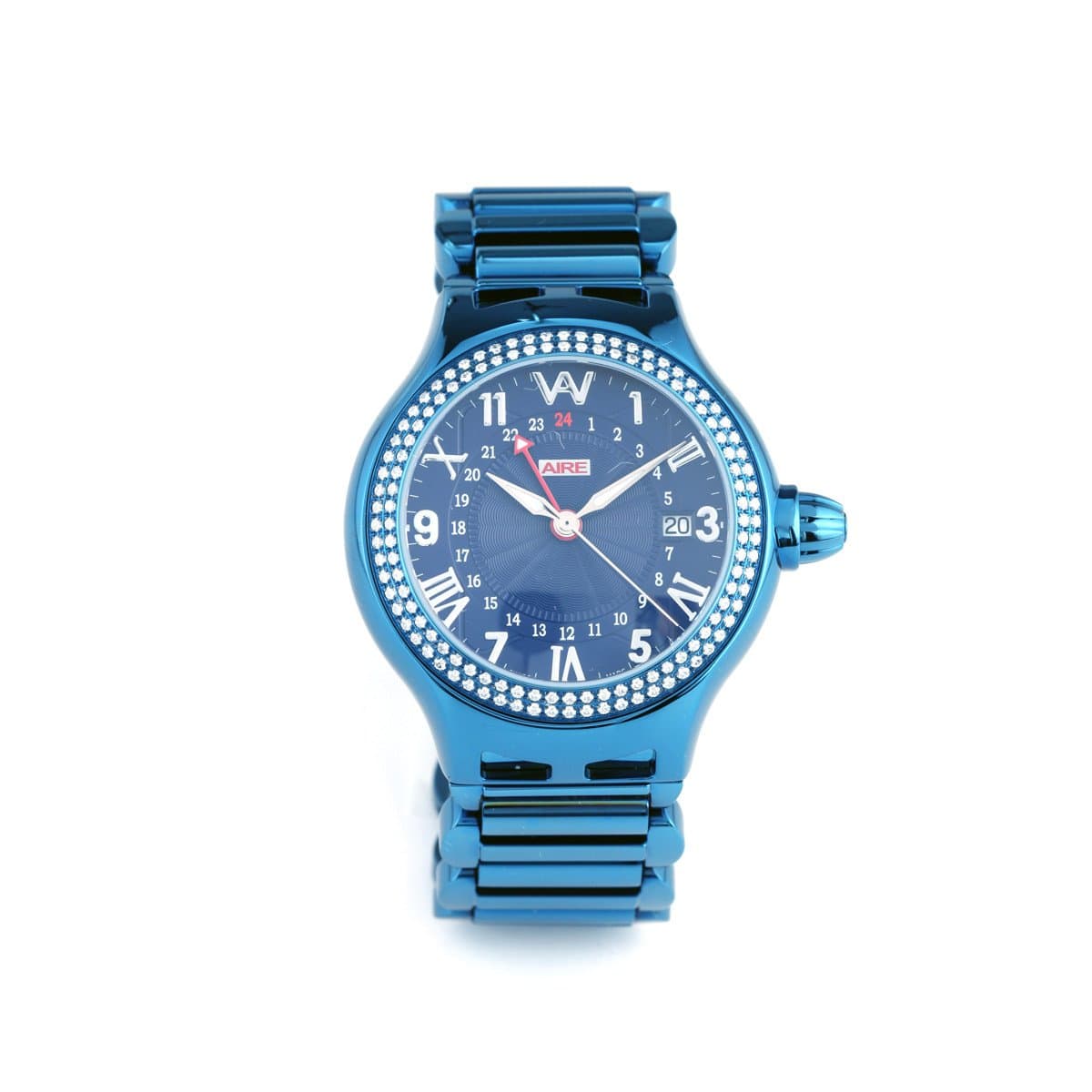 CHRIS AIRE WATCH - PARLAY GMT BLUE  LAGOON - Chris Aire Fine Jewelry & Timepieces