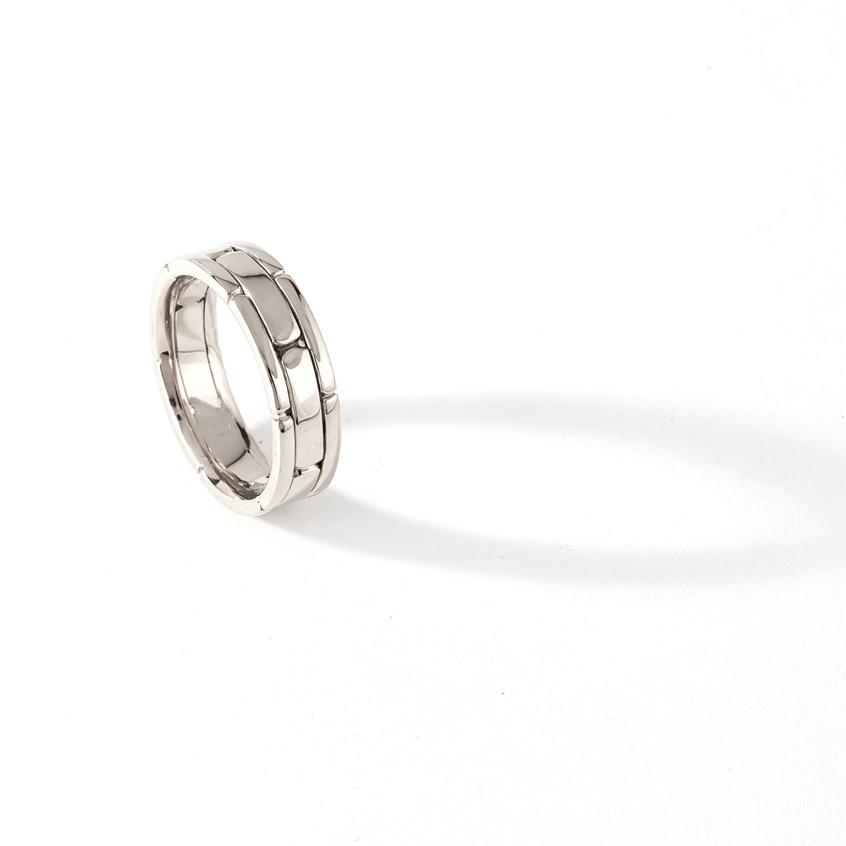CHRIS AIRE WEDDING BAND - WHITE GOLD - Chris Aire Fine Jewelry & Timepieces
