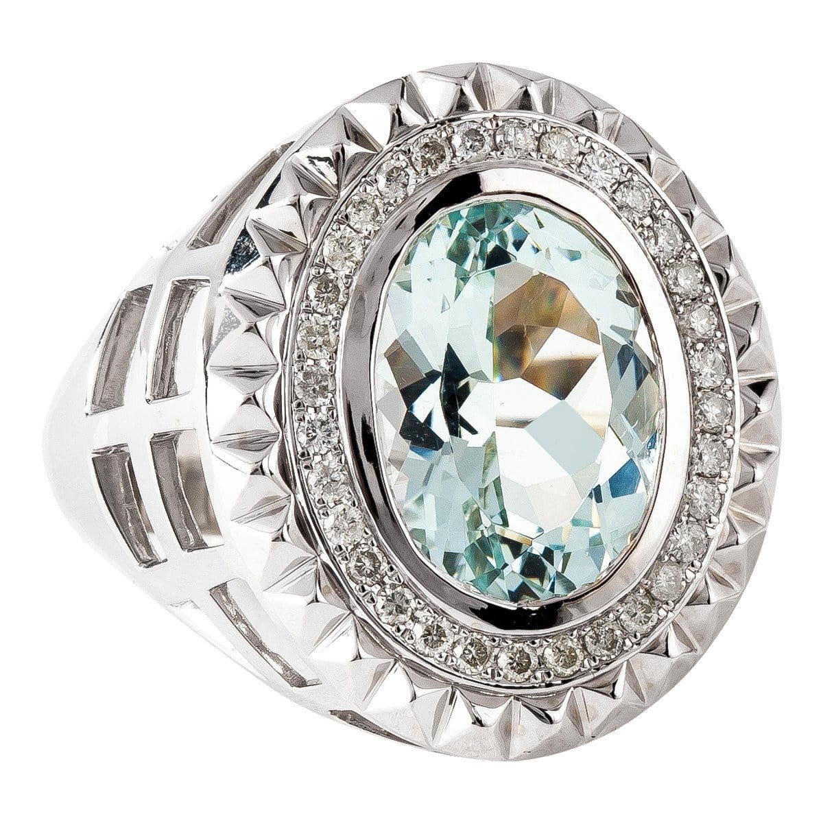 AQUAMARINE RING - Chris Aire Fine Jewelry & Timepieces