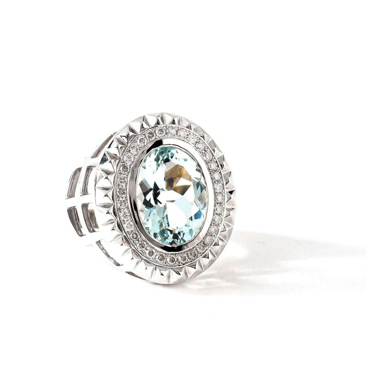 AQUAMARINE RING - Chris Aire Fine Jewelry & Timepieces